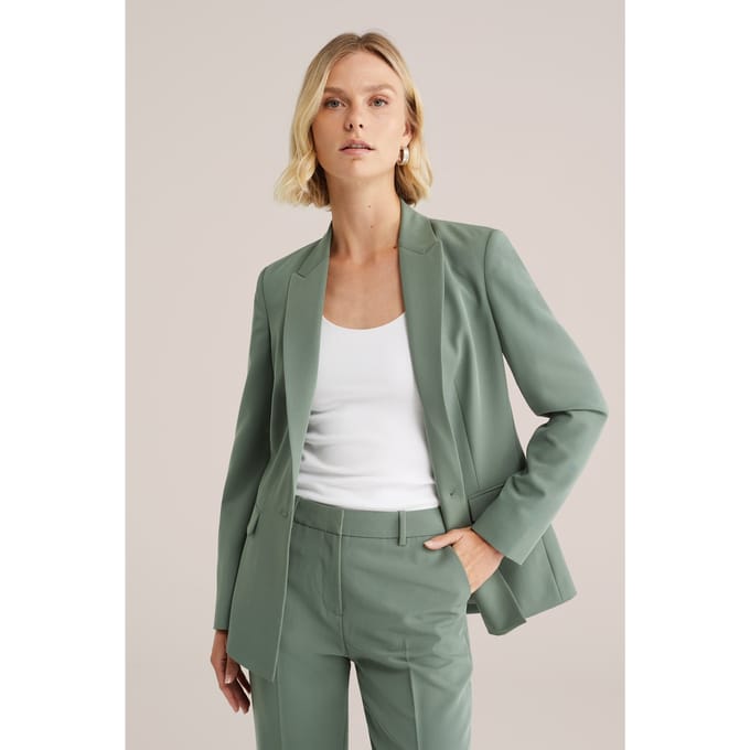 We Fashion Blazer Light Green Maat: 32 | Blazers Outlet | Dames | Groen