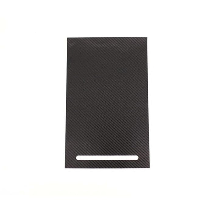 Carbon Fiber Look Middenconsole Armsteun Box Sticker Film Voor Tesla Model SX black