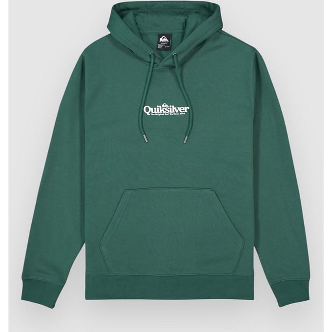 Quiksilver Screen Fleece Fineline Hoodie groen