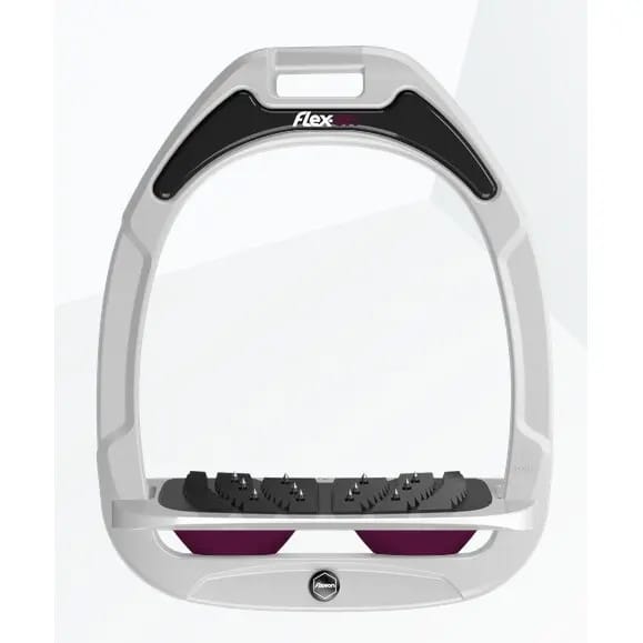 Ultra Grip Helling Beugels Wit/Grijs/Paars Flex-On Green Composite