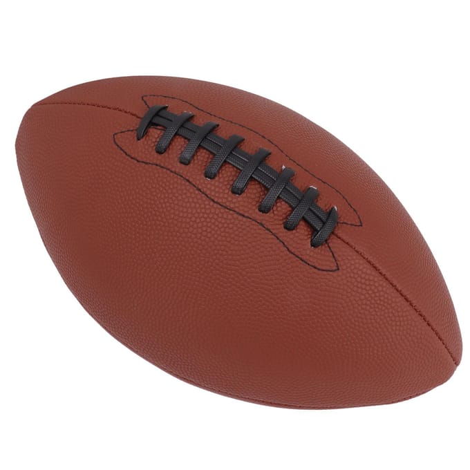 Taille 9 Junior Football Composite PU Vessie en Caoutchouc Gonflable Football d'Entraînement pour Lycéens pour Enfants brown