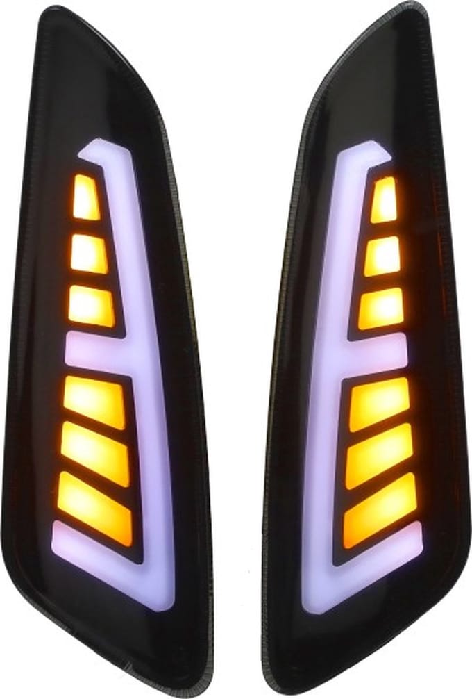 Knipperlichtset Power1 Led Vespa Sprint en Primavera Voorzijde Power1