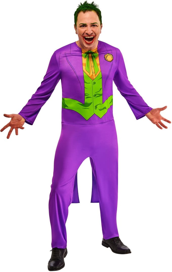 The Joker Volwassenenkostuum - Rubies - Maat S