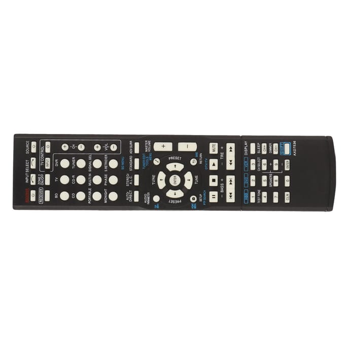 AV-receiver Afstandsbediening Vervanging voor Pioneer VSX 423 K AXD7517 AXD7621 AXD7536 AXD7501 white
