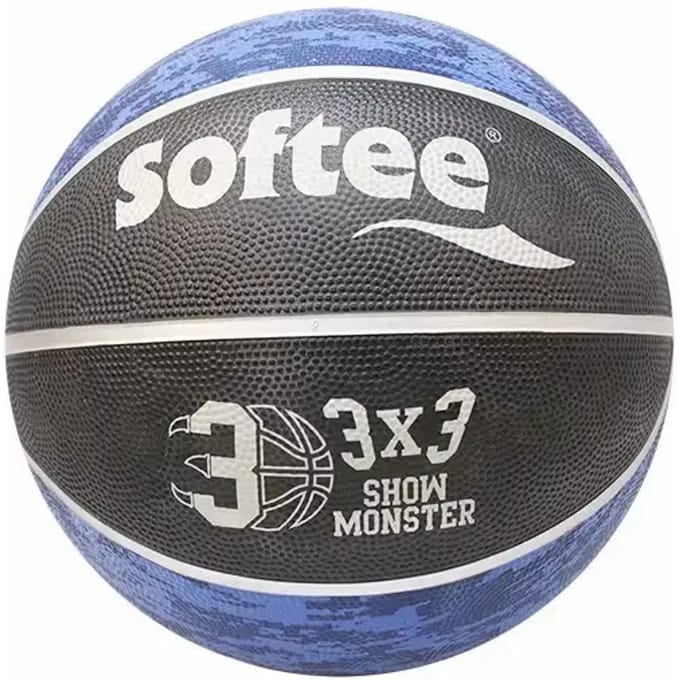 Basketbalbal Zacht Nylon Monster Black/Azul - 30