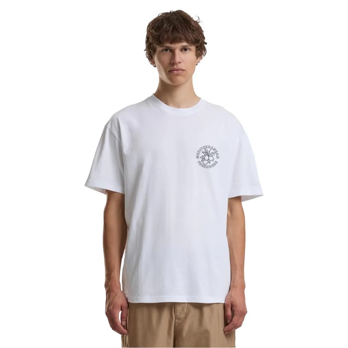 Mister Tee - Lemon Freshness Oversize Heren Tshirt - S - Wit