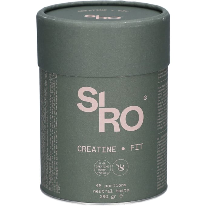 SiRo Creatine Fit | Creapure® complex met vitamine C, D3, calcium, mangaan 290 Poeder