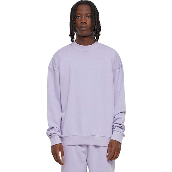 Urban Classic Light Terry Sweatshirt Paars