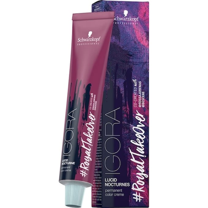 Schwarzkopf Professional Igora Royal Nocturne Permanent Kleur Crème Haarkleuring Dames 60 ml
