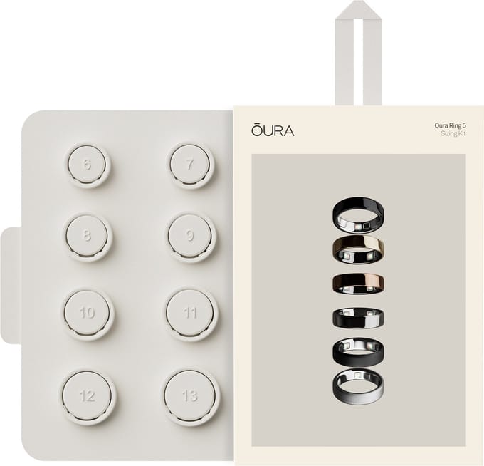 Oura Ring 5 Sizing Kit