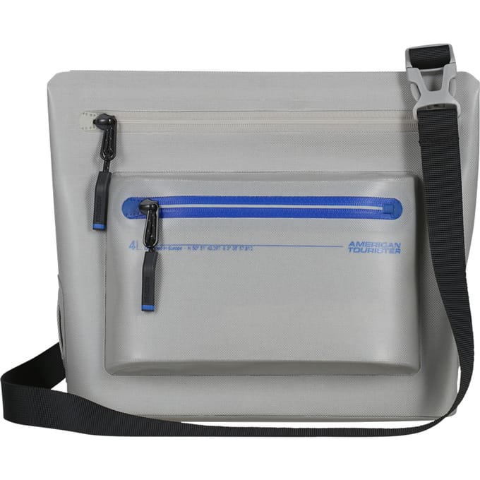 American Tourister schoudertas Colourdry Bag Glacial Silver grijs
