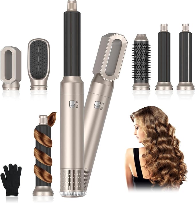 Fohnborstel - Krulborstel - Krultang 5 in 1 - Styling tool