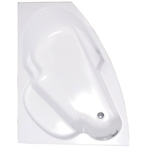 Caribia Viva corner tub 140 x 112 right Viva right incl. foot frame