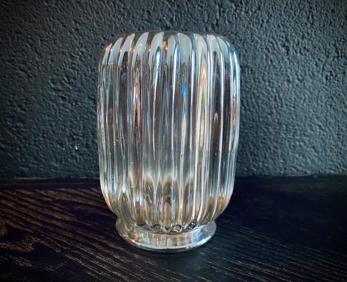 Votive Sparkle Lines large