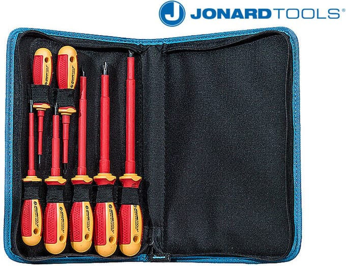 Schroevendraaierset 7-delig VDE (TK-70INS)-A - Jonard