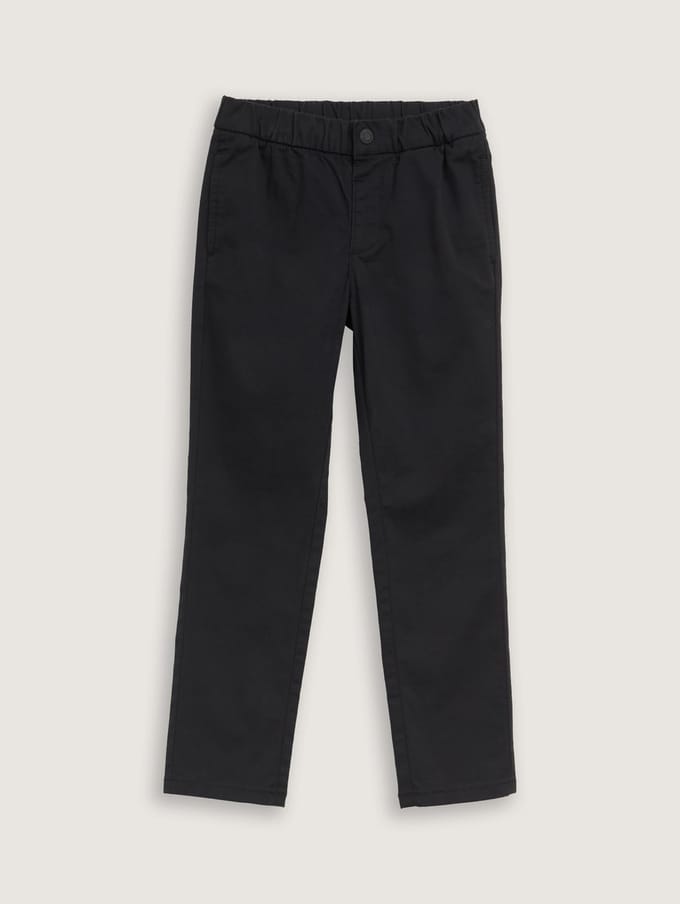 Tom Tailor - Chino broek - Maat 98 - heavy black