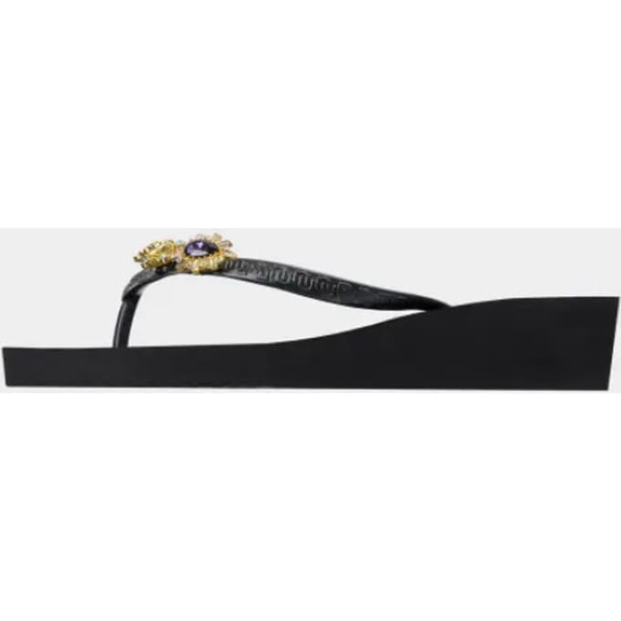 Uzurii T mid heel switch black