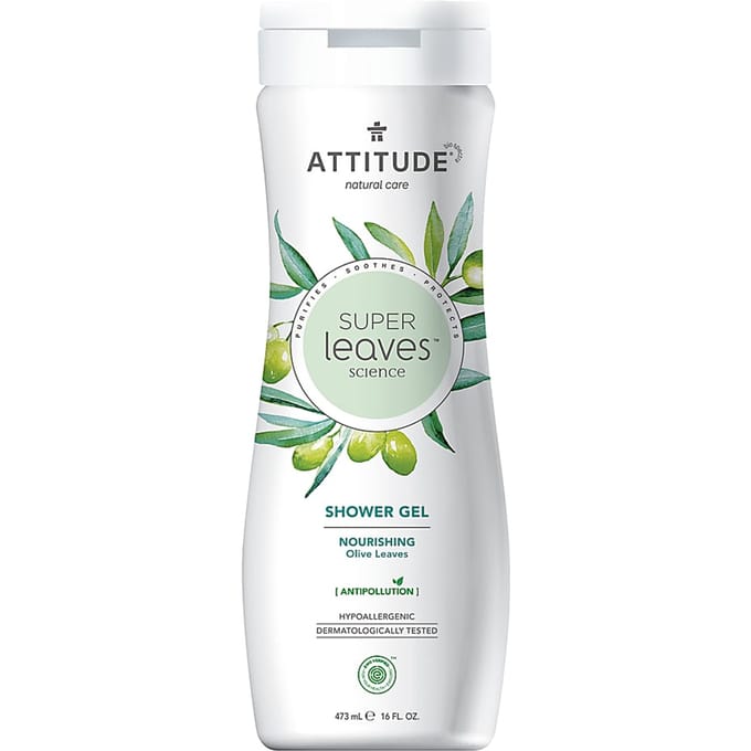 Attitude - Super Leaves Shower Gel Soothing Pear & Amber - 473ml