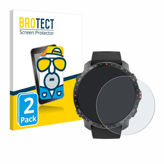 BROTECT - Screenprotector voor Polar Grit X Pro - Folie Beschermfolie matte 2 Stuks