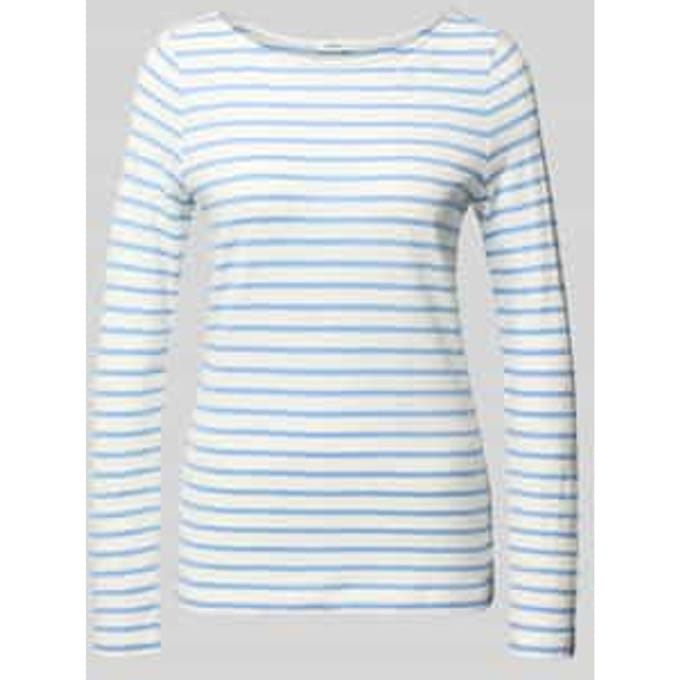 s.Oliver T-shirts Light Blue Size: 44 | Long-Sleeved Tops Outlet | Dames | Blauw