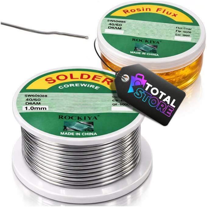 2015966 Serie - Soldeertin met Hars - 1mm - Sn40/Pb60 - Top KWALITEIT