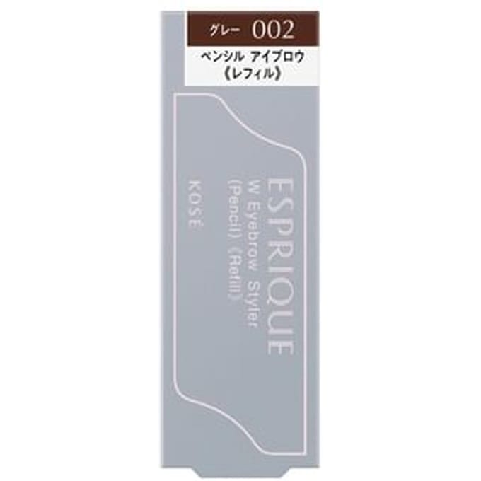 Kose - Esprique W Eyebrow Styler Pencil GY002 Gray Refill
