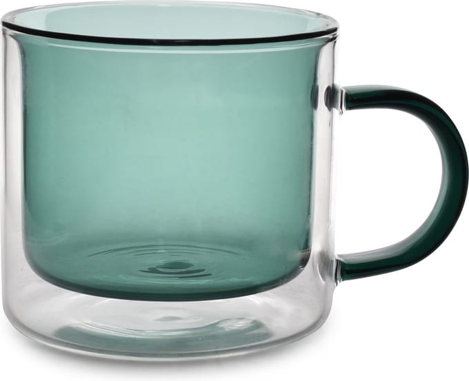 ONA Beker 27cl dubbelwandig groen Liv - set/2