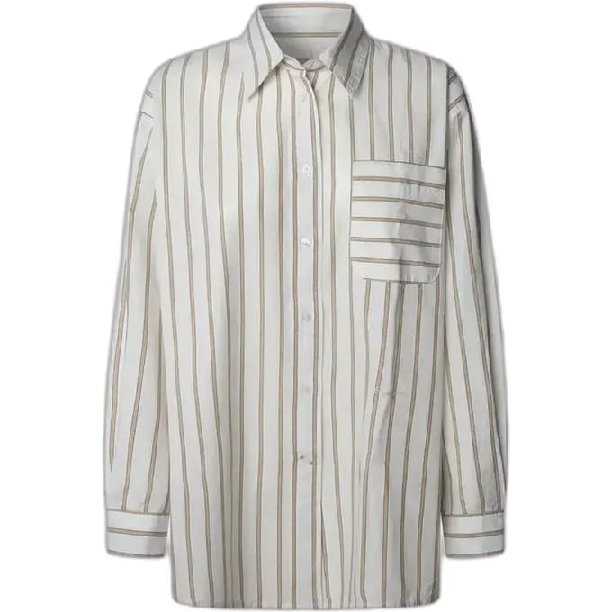 Dameshemd met lange mouwen Pepe Jeans Lina