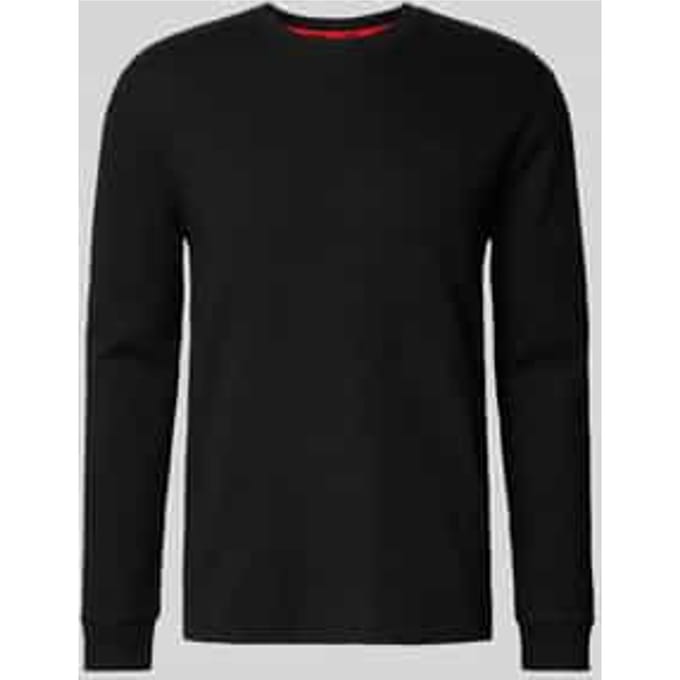 Shirt met lange mouwen en ronde hals, model 'Austin'