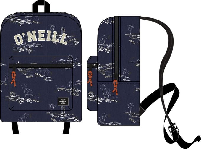 Rugzak O`Neill Boys blue island: 41x30x16 cm (202ONE702.75)