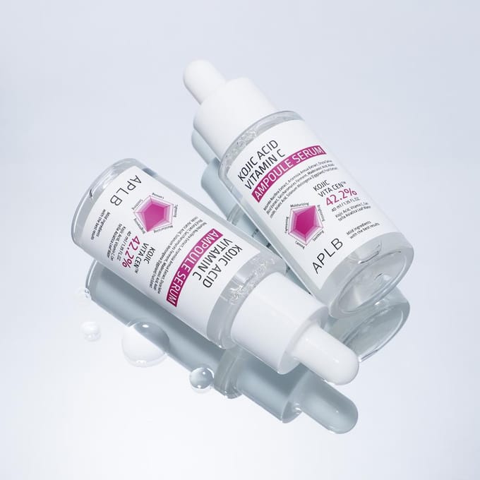 APLB Kojic Acid Vitamine C Ampul Serum 40ml #40ml 1PCS white