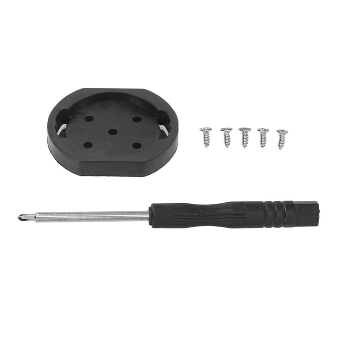 Fietscomputer Reparatie Gereedschapsset 5 Schroeven Computer Beugel Vaste Basis Vervanging Geschikt voor Garmin black