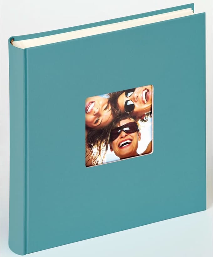 walther+ design FA208K Fotoalbum (b x h) 30 cm x 30 cm Blauw 50 bladzijden