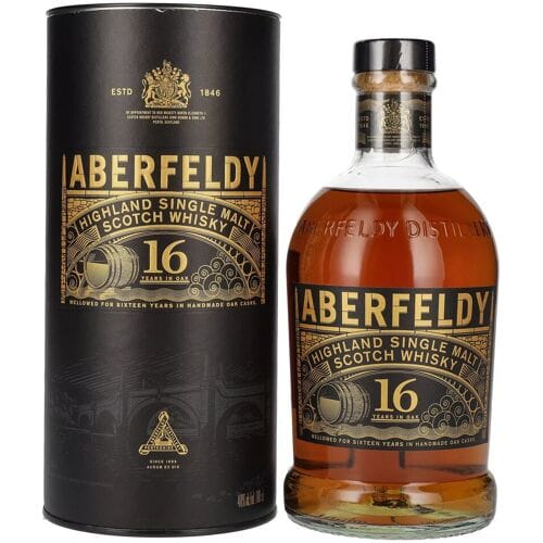 Aberfeldy 16 Years Old Highland Single Malt 40% Vol. 0,7l in geschenkverpakking