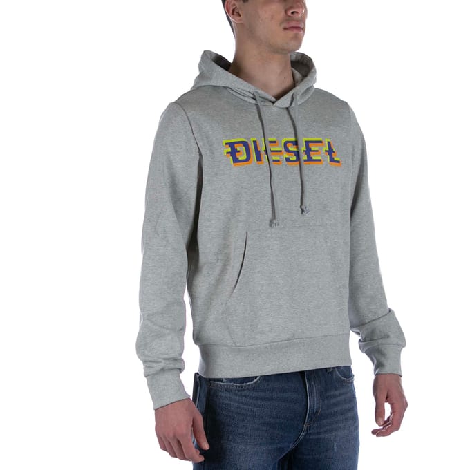 Diesel S-Ginn Capuchon K27 Grijs Sweatshirt