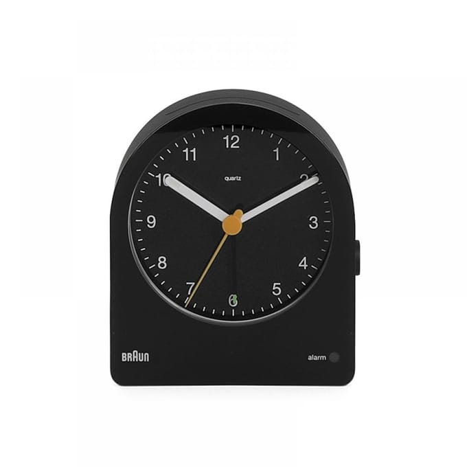 Braun BC22B - Wekker - Analoog - Stil uurwerk - Zwart