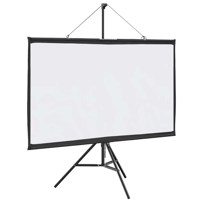 vidaXL - Projectiescherm - met - statief - 60 - inch - 16:9