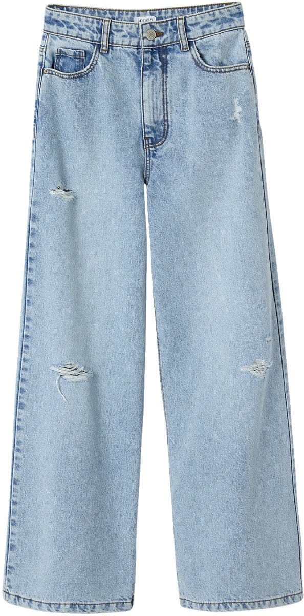 Jonen Meisjesjeans met destroyed effect JONEN