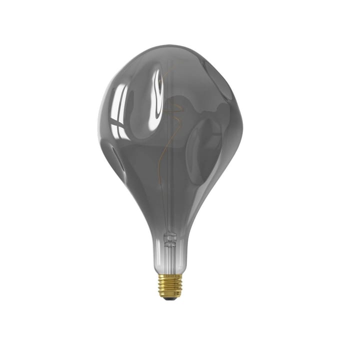 Calex Organic EVO XXL Titanium - E27 LED Lamp - Filament Lichtbron Dimbaar - 6W - Warm Wit Licht