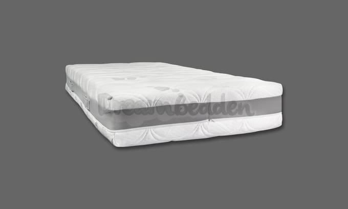 Matras 130x210 Nasa Traagschuim Excellent Pocketvering 500 veren m2 ca. 25 CM Dik