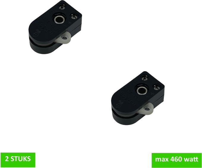 TQ4U Trekschakelaar - 230V - Enkelpolig - Max 460 watt - KEMA - 2 stuks