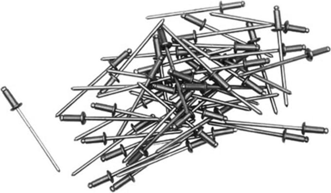 KWB Popnagels 3,2 x 12 mm - 50 Stuks
