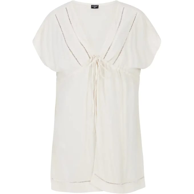Protest PRTChez – Tuniek Dames – V hals – Korte mouwen – Wit