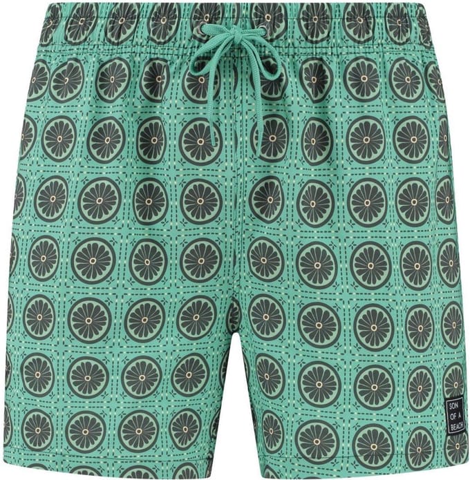 Son of a beach heren zwembroek - Nepal - Groen - S