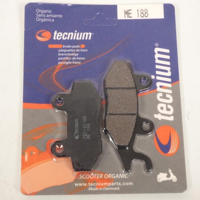 Plaquette de frein Tecnium pour Scooter Daelim 125 Sv S3 Sporting 2010 à 2011 AR Neuf