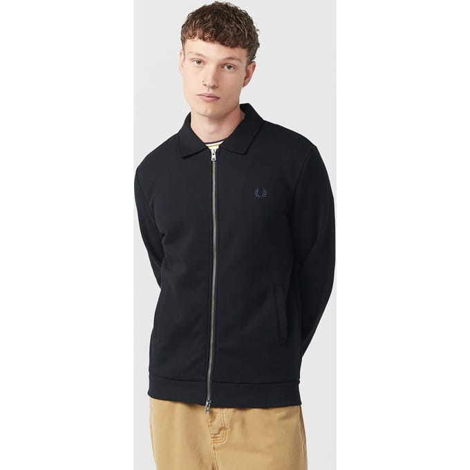 Fred Perry Zipped Collar Crew Shirt