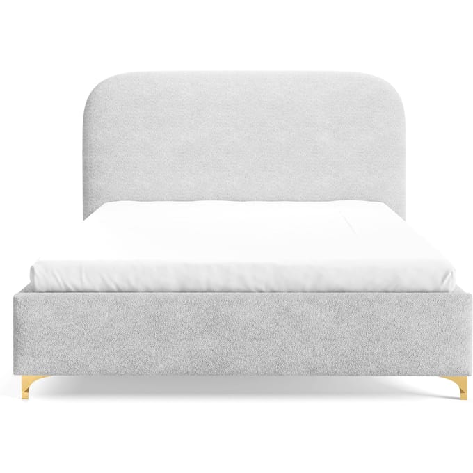 Bedframe Lisar bouclé met opbergruimte 200 x 200 cm | NADUVI Collection