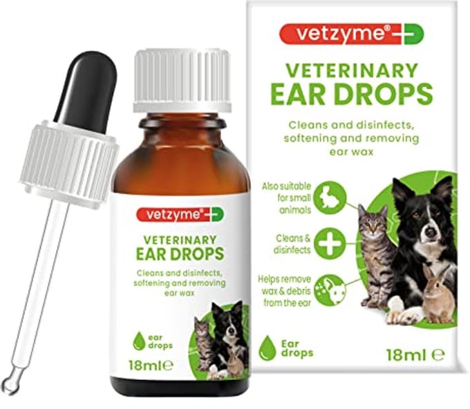 Oordruppels voor Huisdieren - Voor Hond en Kat - 18 ml