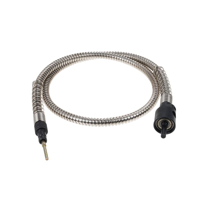 Rallonge d'arbre flexible Acier inoxydable Multifonctionnel Arbre souple pour perceuse électrique et argenté
