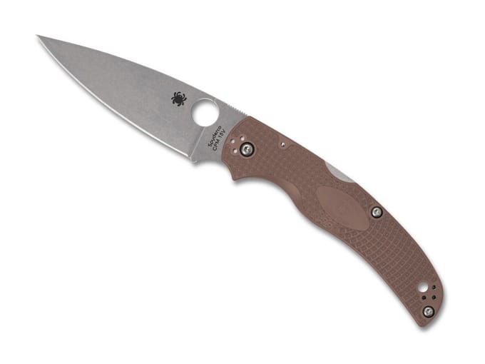 Spyderco Native Chief Lightweight Brown CPM 15V PE – Maximale Snijkracht In Lichtgewicht Formaat